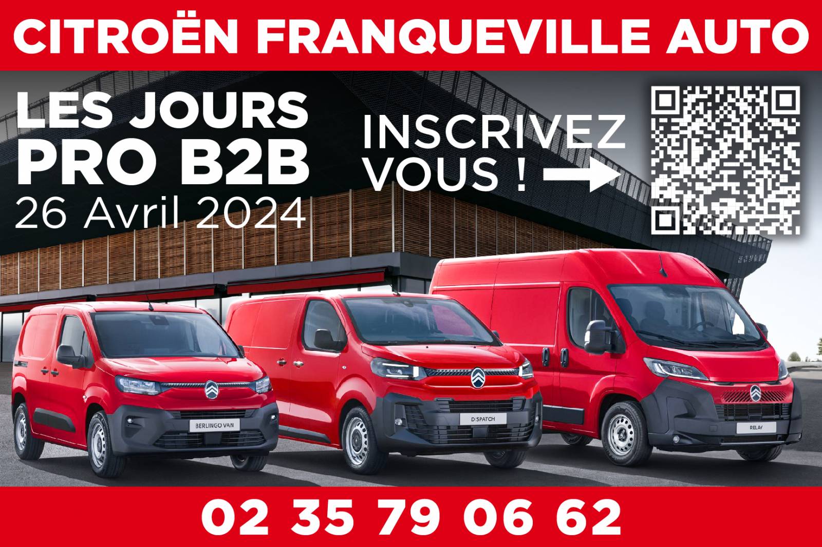 Journée Pro B2B chez Citroën Franqueville Auto : Découverte des Utilitaires avec Offres Spéciales